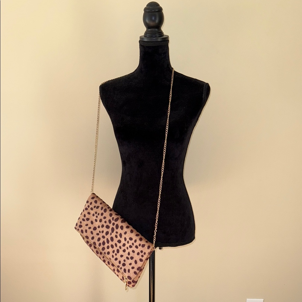 Leopard Print Crossbody Bag